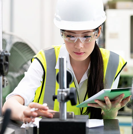 Engineer Working In Research Lab