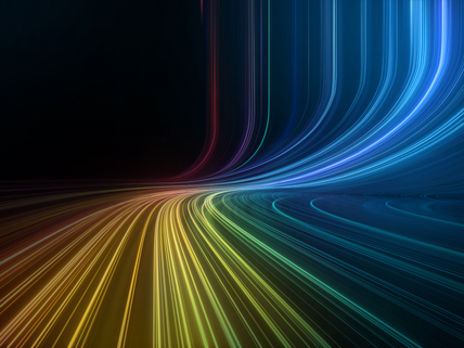 colorful lasers