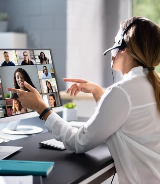 Online Video Conference Virtual Meeting