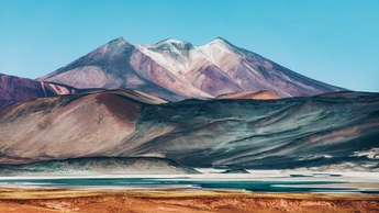 Laguna Tuyajto at Atacama desert