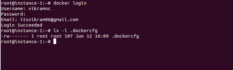 Docker-Login