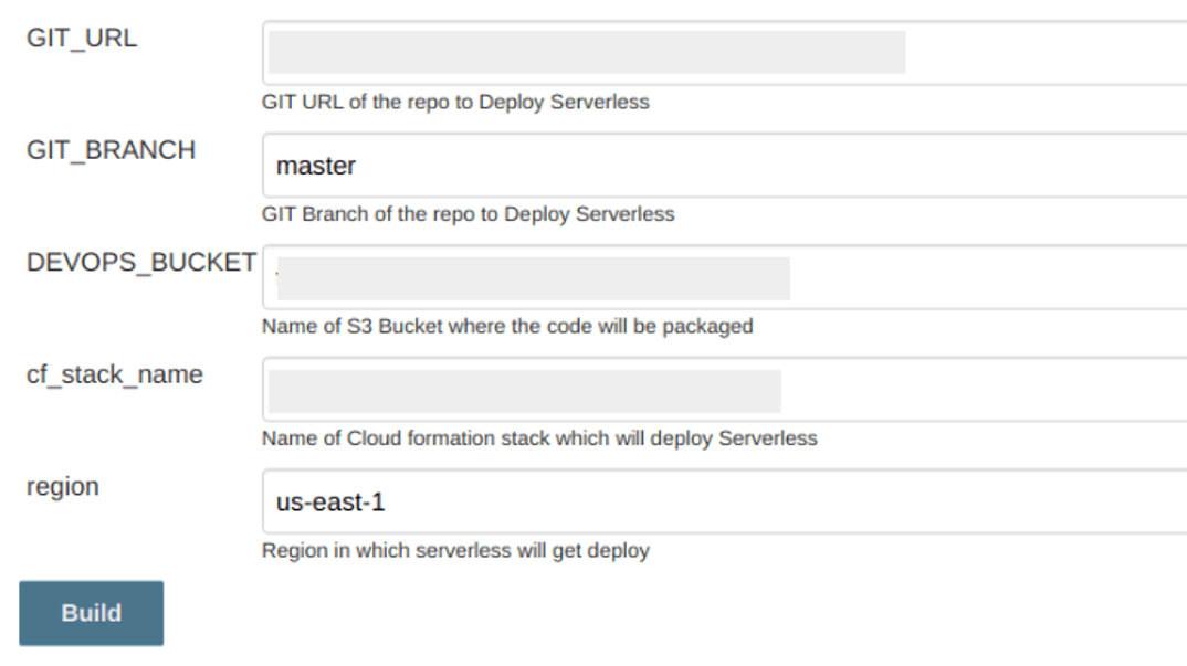 Jenkins Pipeline for SAM Deployment