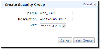 AWS security groups