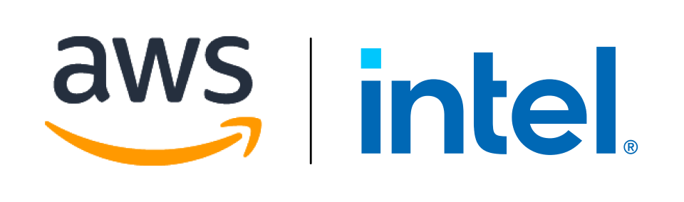 Logo AWS e INTEL