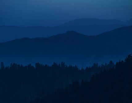 Mountain Hills Silhouettes