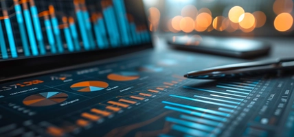 Business audit stock financial finance management on analysis data strategy with graph accounting marketing