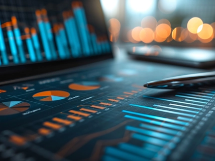 Business audit stock financial finance management on analysis data strategy with graph accounting marketing