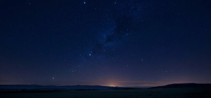 night sky full of stars