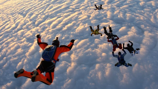 Group skydiving