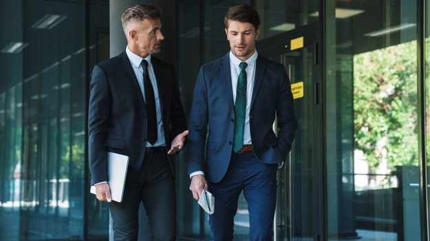 Employee are talking about last meeting 