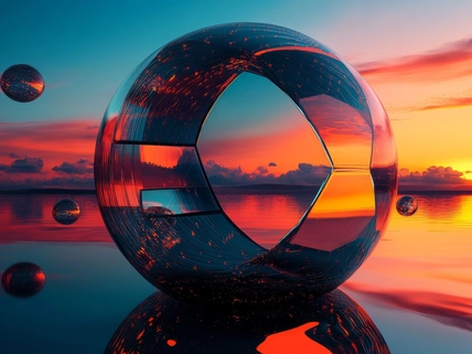 round metal art sculpture