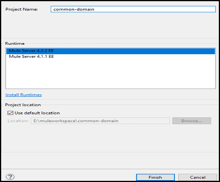 Creating a Domain Project-2