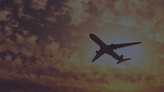 plane flying in sky