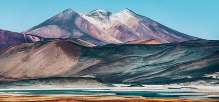 Laguna Tuyajto at Atacama desert