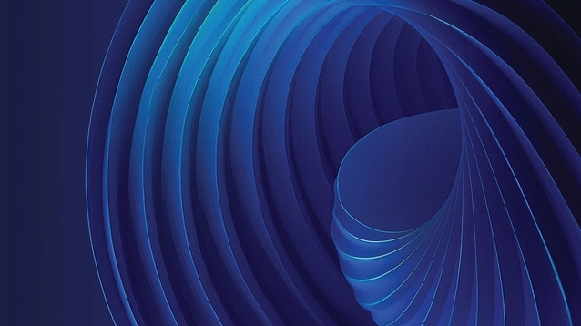 blue swirl