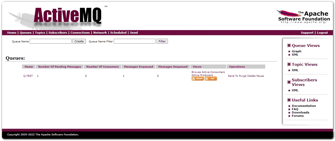 Execute jms-publish-testFlow