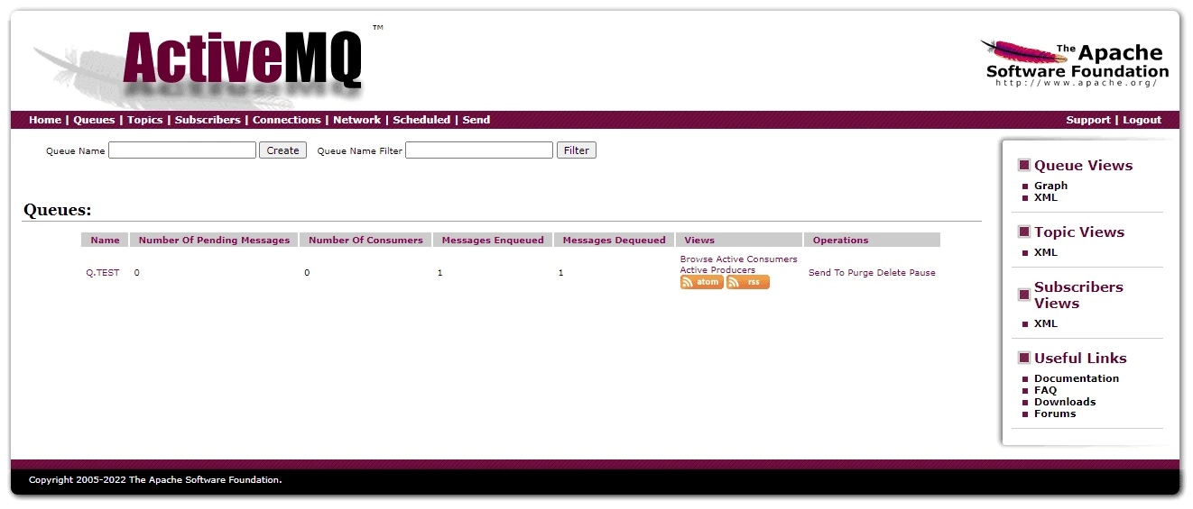 Execute jms-consume-testFlow