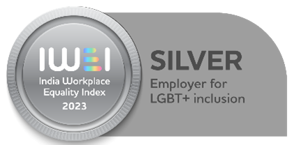 Silver Employer 2023 for LGBT+ Inclusion Logo