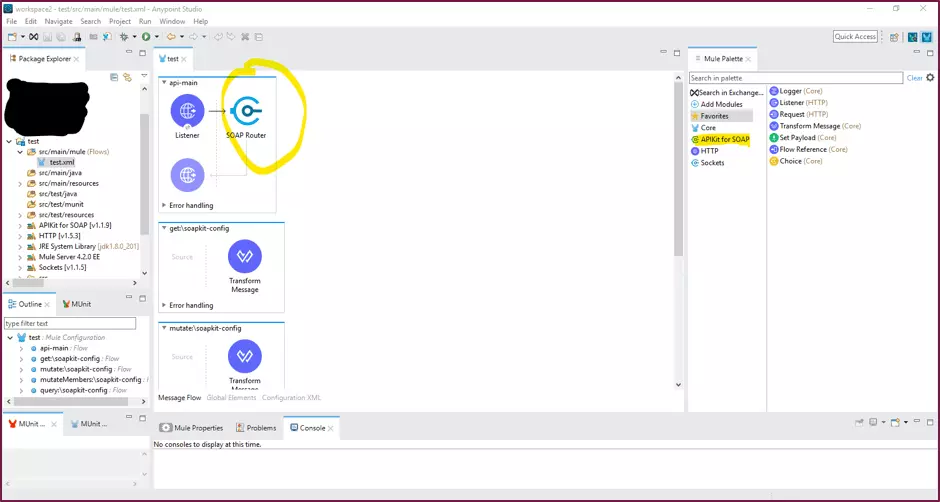 SOAP service using MuleSoft3