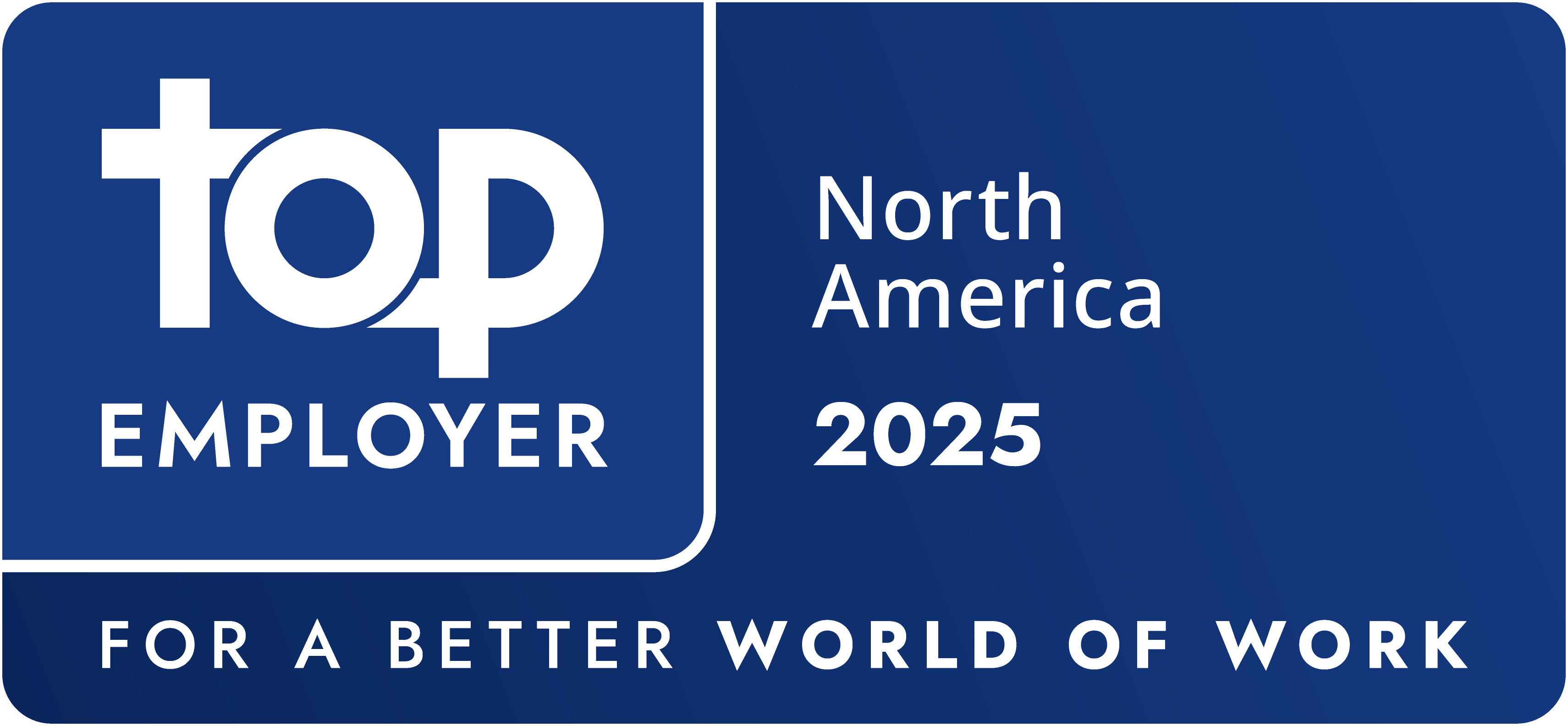 Top Employers North America 2025 Logo