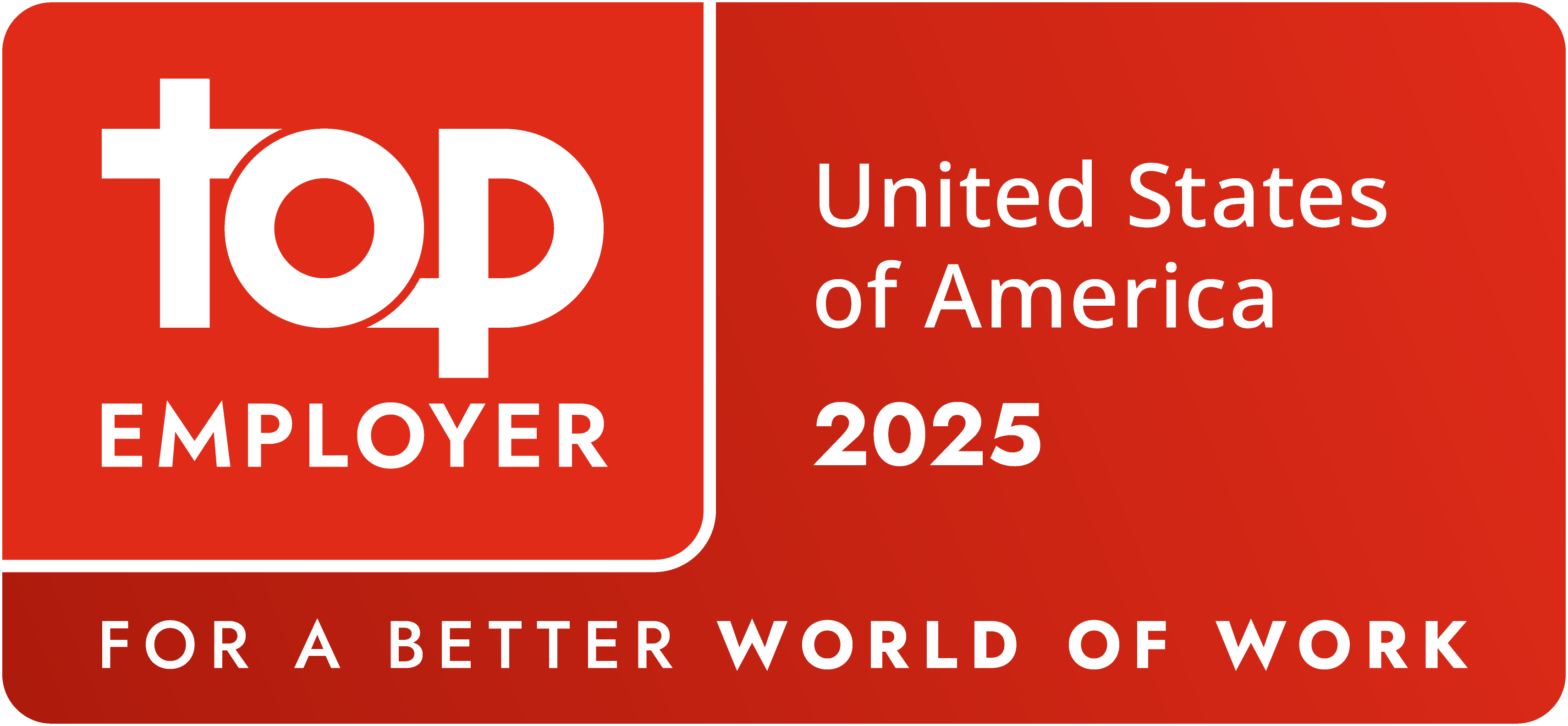 Top Employer United States of America 2025 Logo