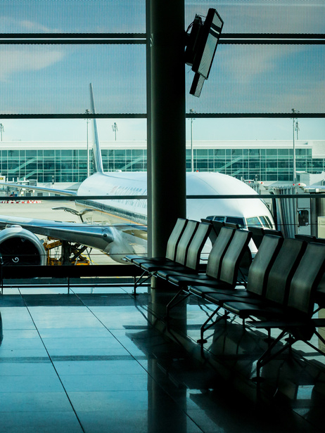 Airport terminal passenger