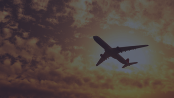 plane flying in sky